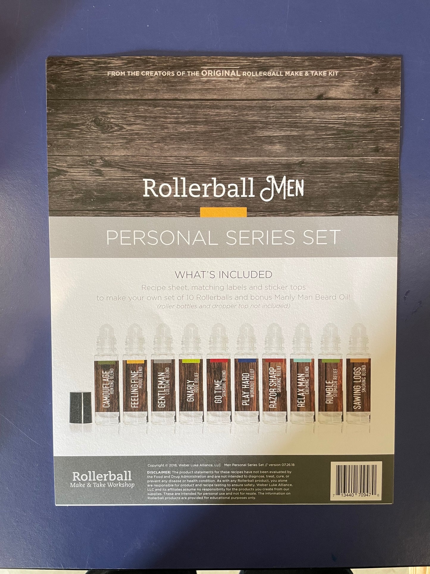 Rollerball for Men Personal Series Set.